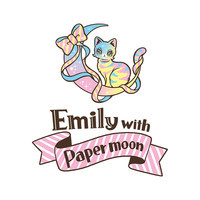 Emily with Paper moon
